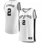 Camiseta Kawhi Leonard 2 San Antonio Spurs Association Edition Blanco Hombre